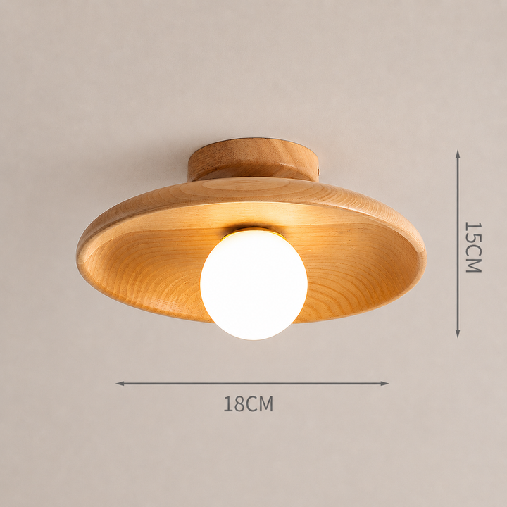Modern Wooden Ceiling Light