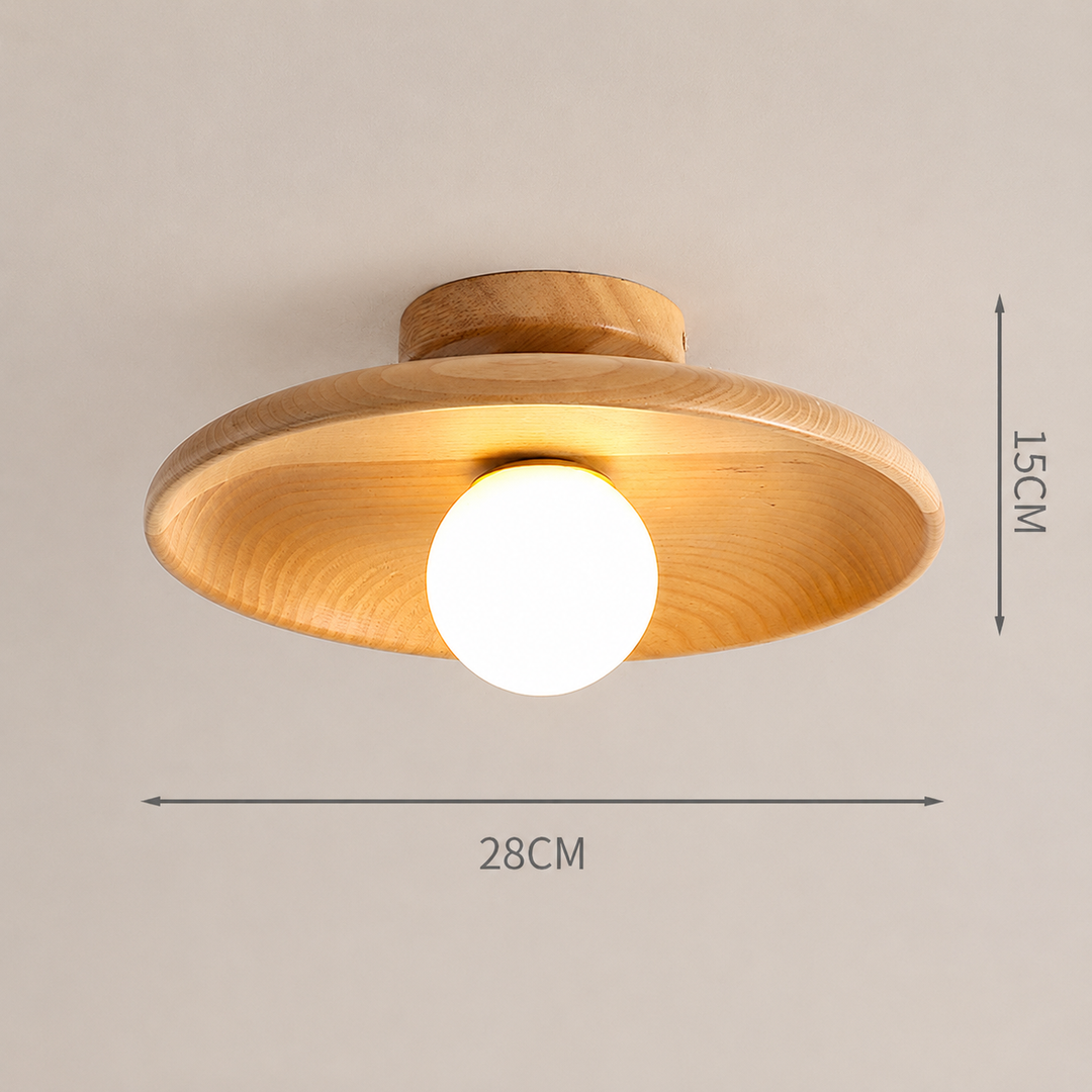 Modern Wooden Ceiling Light