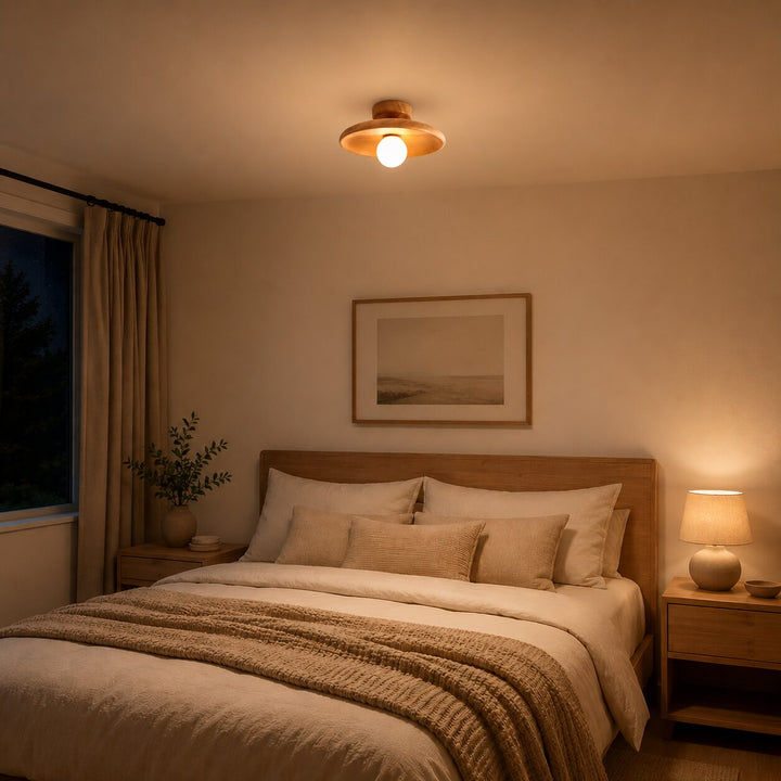 Modern Wooden Ceiling Light