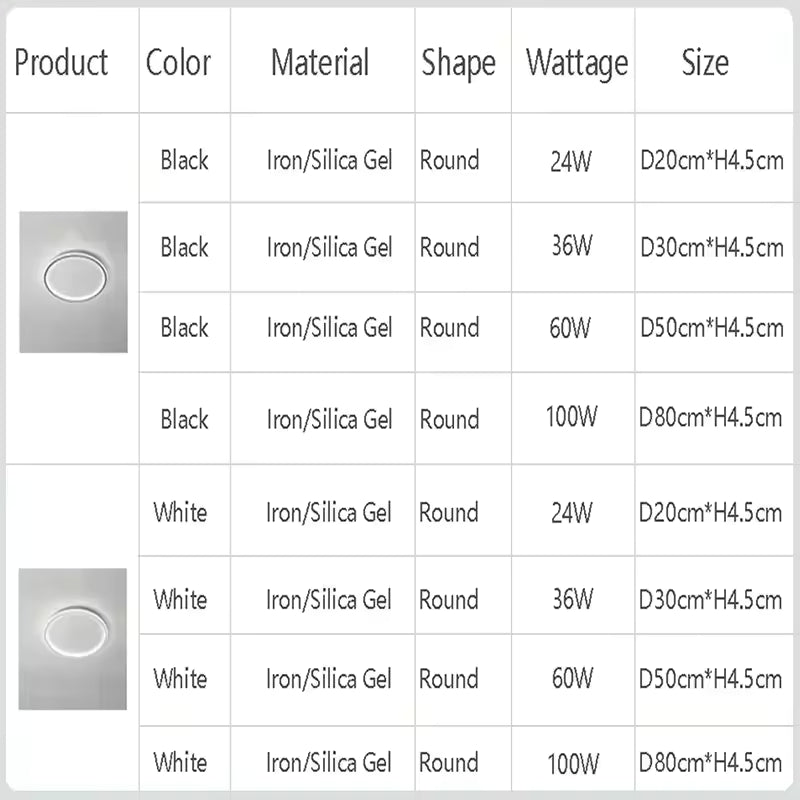 Modern Flush Mount Ceiling Light