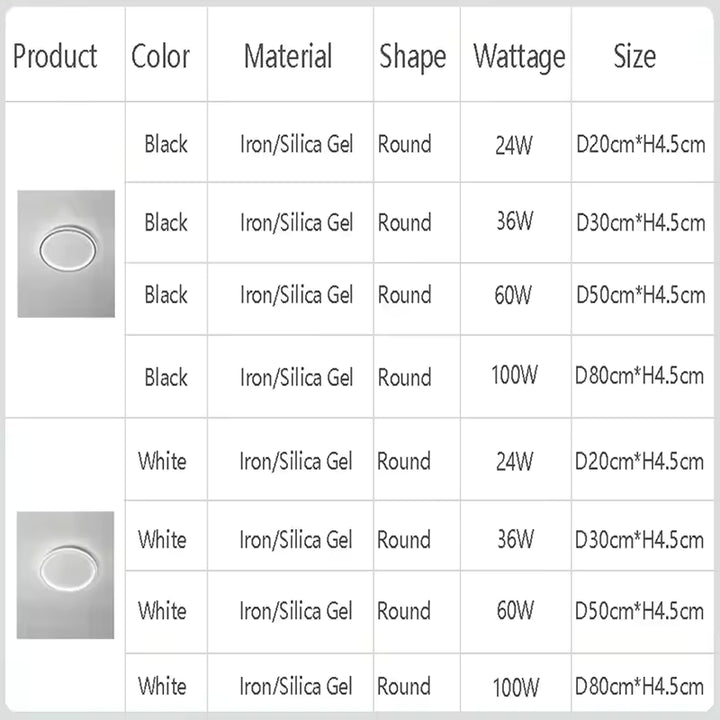 Modern Flush Mount Ceiling Light