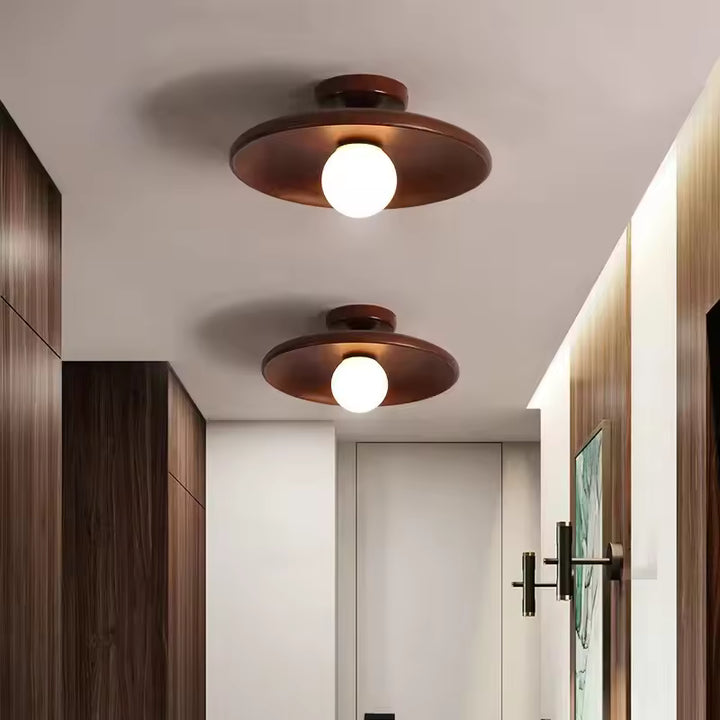 Modern Wooden Ceiling Light