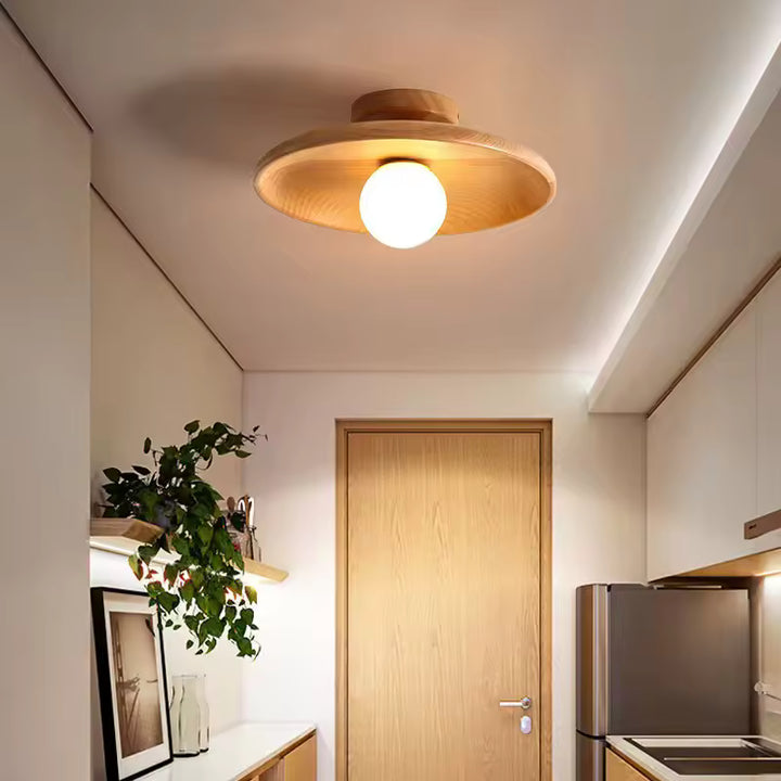 Modern Wooden Ceiling Light