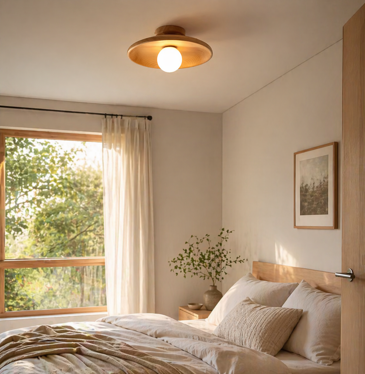 Soft light for peaceful mornings