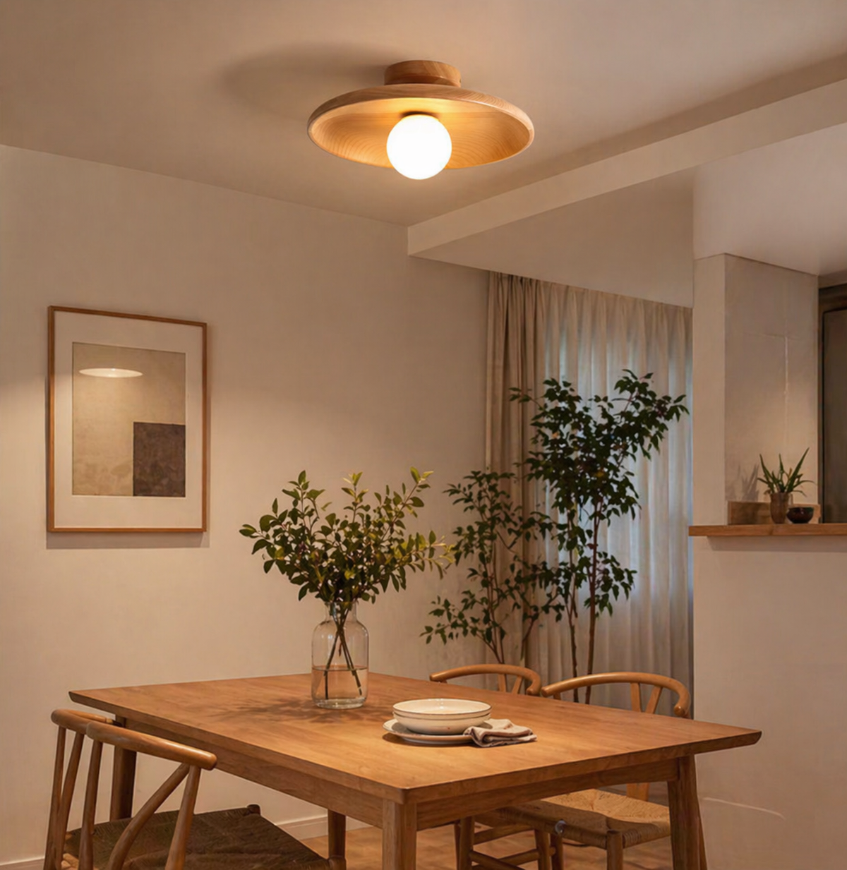 Natural warmth for your table