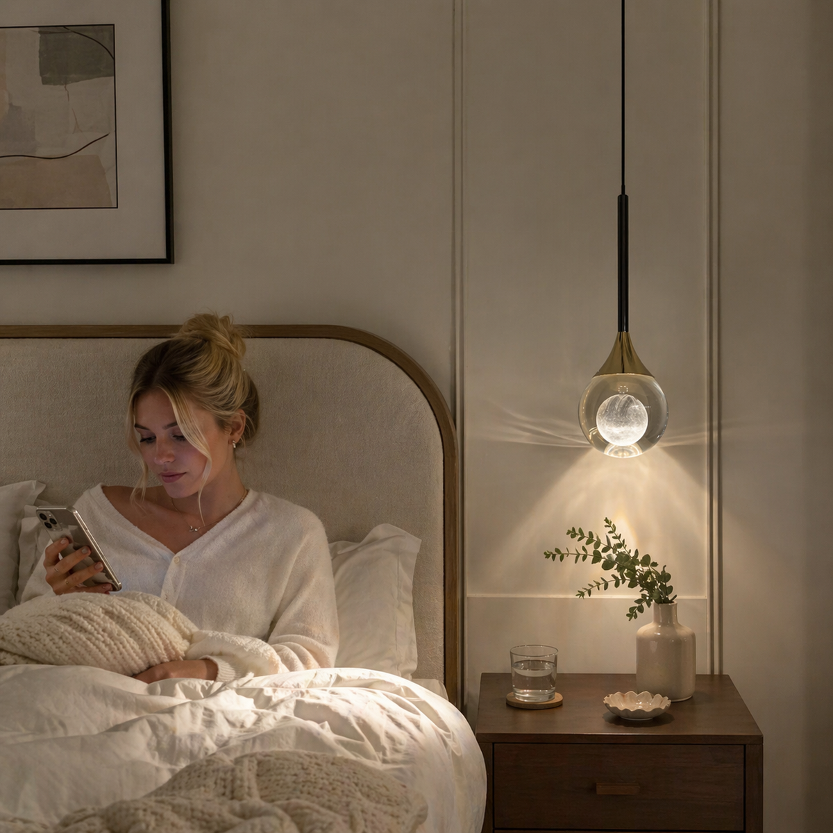 Elevate your bedroom ambiance